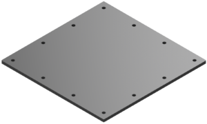 Quick Coupler's plate for SC850Pro